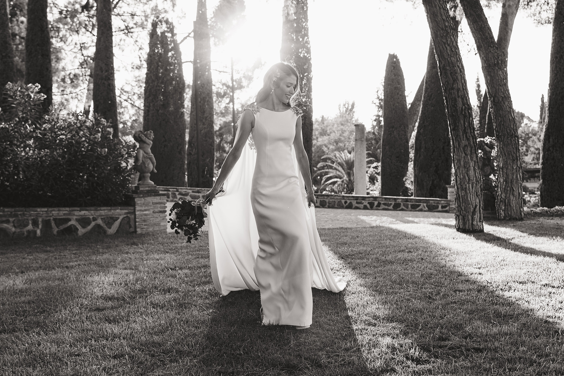 Fotos de boda naturales en el Cigarral del Ángel. Roberto Carmona.