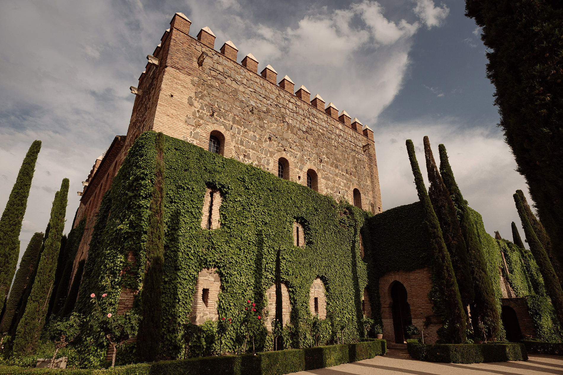 Palacio de Galiana boda Toledo — jardines y arquitectura