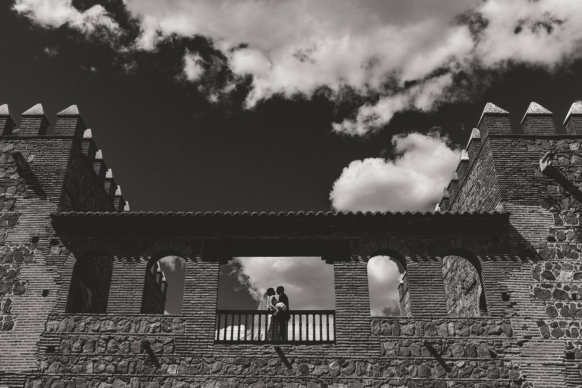 Fotos de boda en Palacio de Galiana Toledo — fotografía editorial